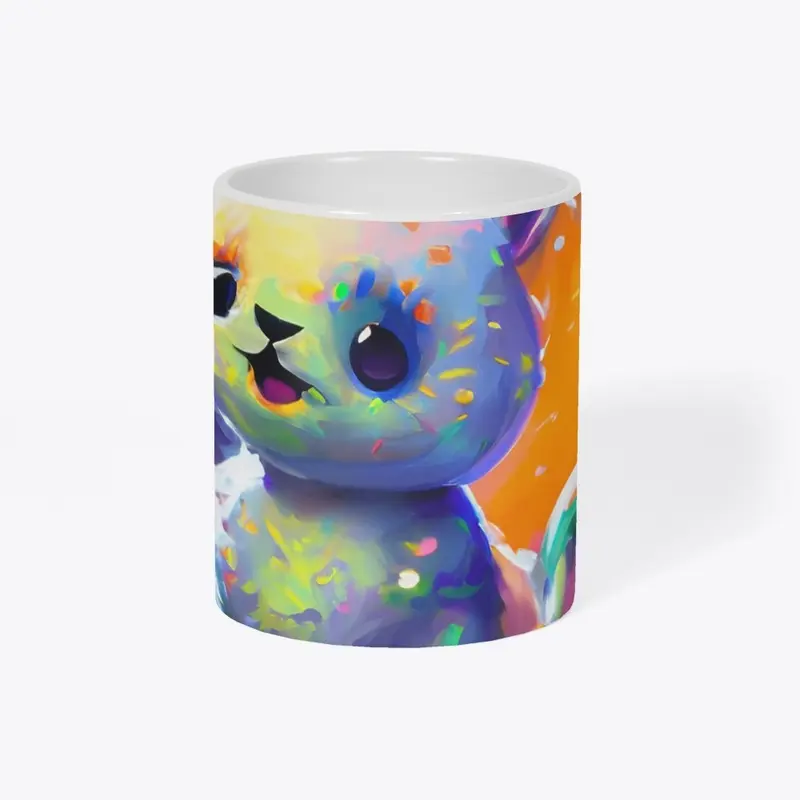 Vibrant Cub Canvas Print